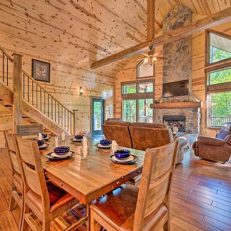 Creekside Broken Bow Cabin With Hot Tub And Fire Pit! Stephens Gap Eksteriør bilde