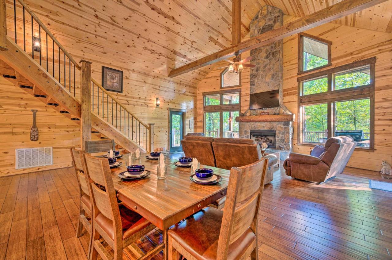 Creekside Broken Bow Cabin With Hot Tub And Fire Pit! Stephens Gap Eksteriør bilde