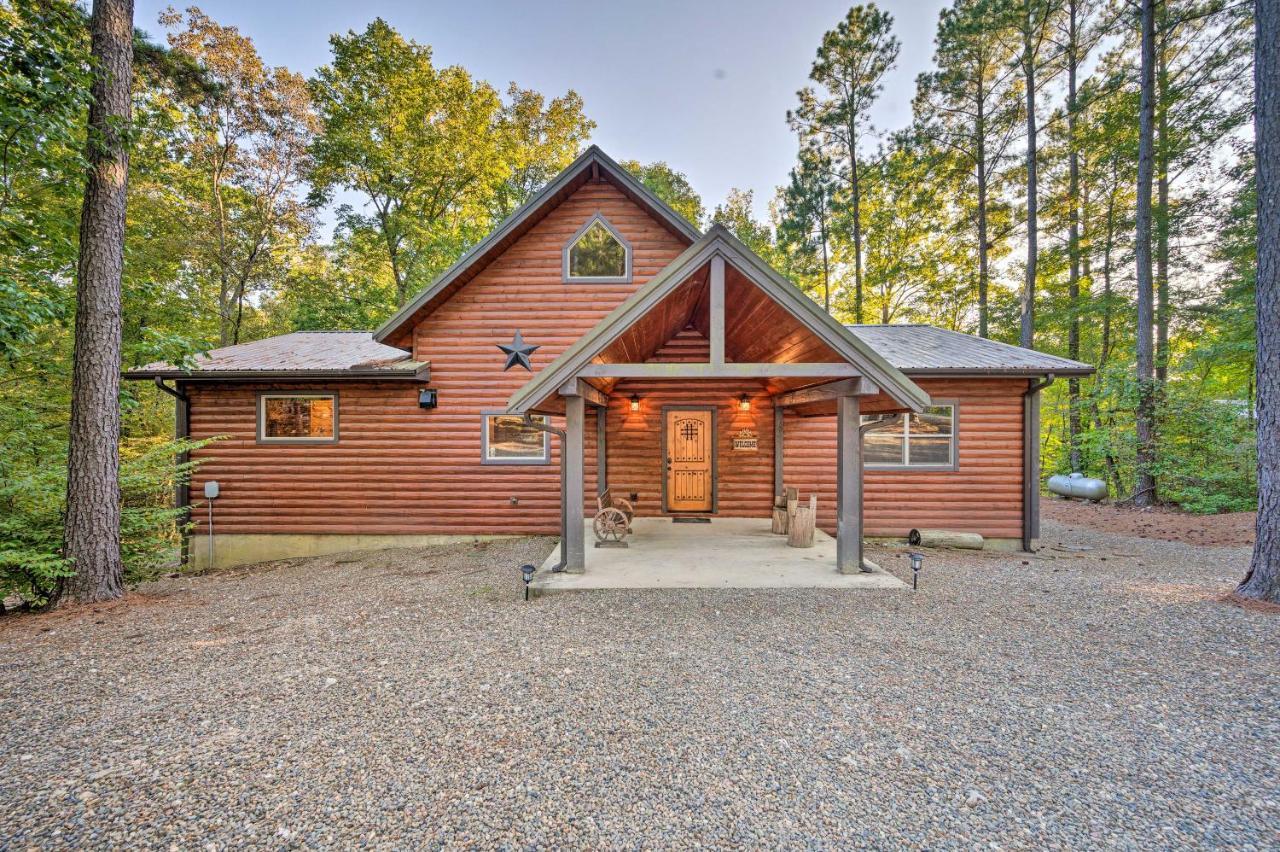 Creekside Broken Bow Cabin With Hot Tub And Fire Pit! Stephens Gap Eksteriør bilde