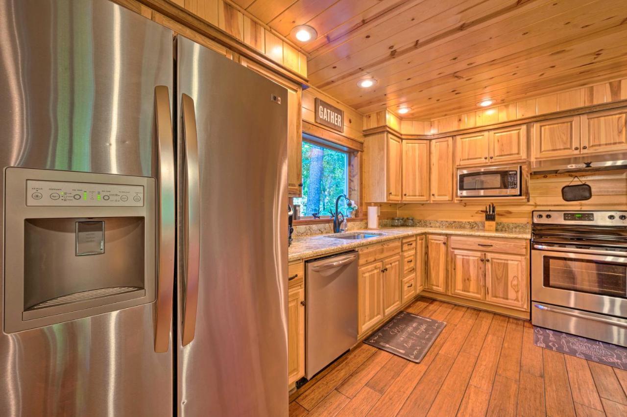 Creekside Broken Bow Cabin With Hot Tub And Fire Pit! Stephens Gap Eksteriør bilde
