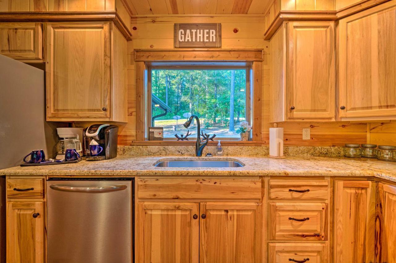 Creekside Broken Bow Cabin With Hot Tub And Fire Pit! Stephens Gap Eksteriør bilde