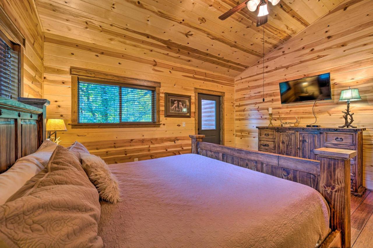 Creekside Broken Bow Cabin With Hot Tub And Fire Pit! Stephens Gap Eksteriør bilde