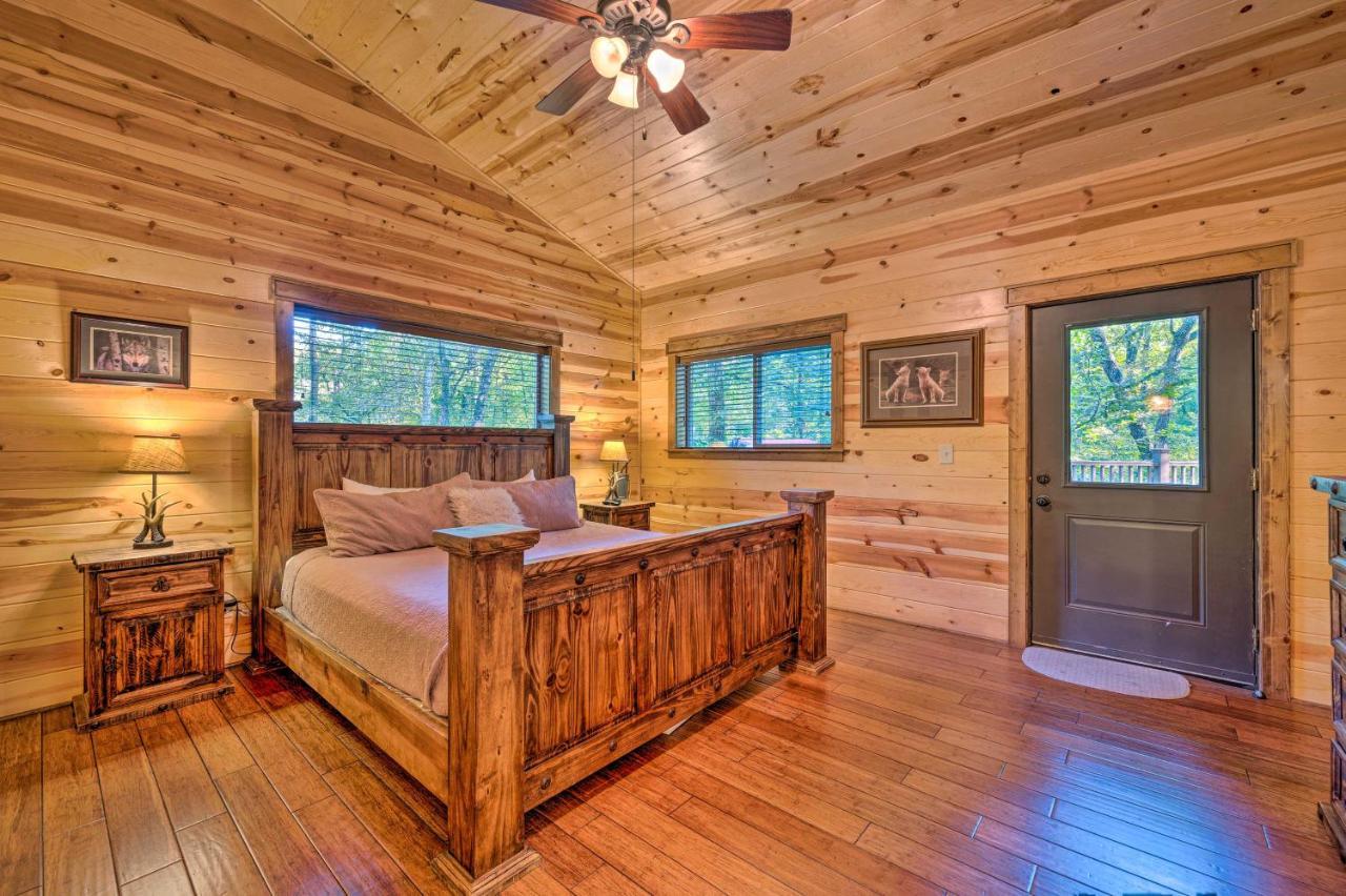 Creekside Broken Bow Cabin With Hot Tub And Fire Pit! Stephens Gap Eksteriør bilde