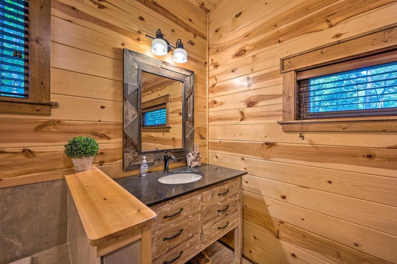 Creekside Broken Bow Cabin With Hot Tub And Fire Pit! Stephens Gap Eksteriør bilde