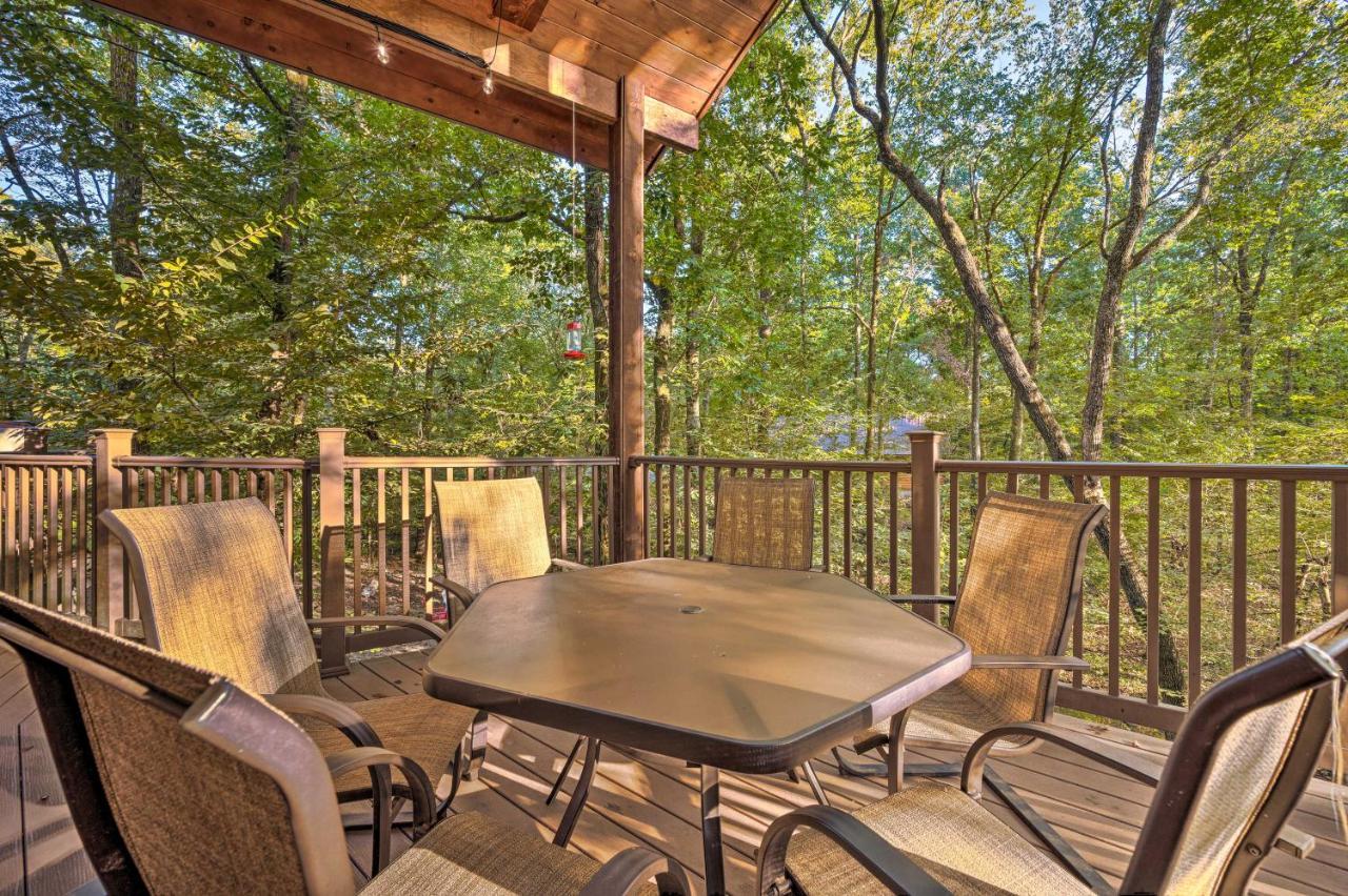 Creekside Broken Bow Cabin With Hot Tub And Fire Pit! Stephens Gap Eksteriør bilde