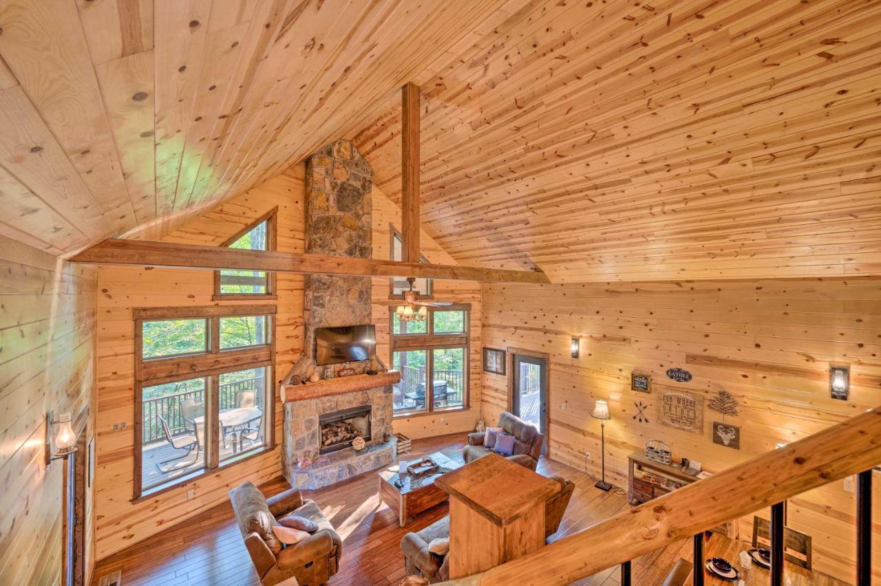 Creekside Broken Bow Cabin With Hot Tub And Fire Pit! Stephens Gap Eksteriør bilde