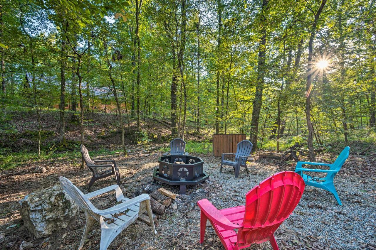 Creekside Broken Bow Cabin With Hot Tub And Fire Pit! Stephens Gap Eksteriør bilde